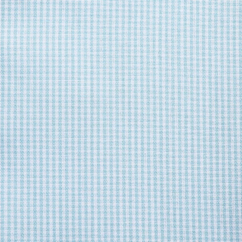 Sky Mini Check Button Cuff Slim Fit Shirt - Image 2