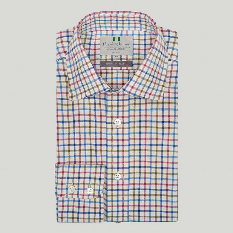 Multi Colour Check BC Classic Fit Shirt