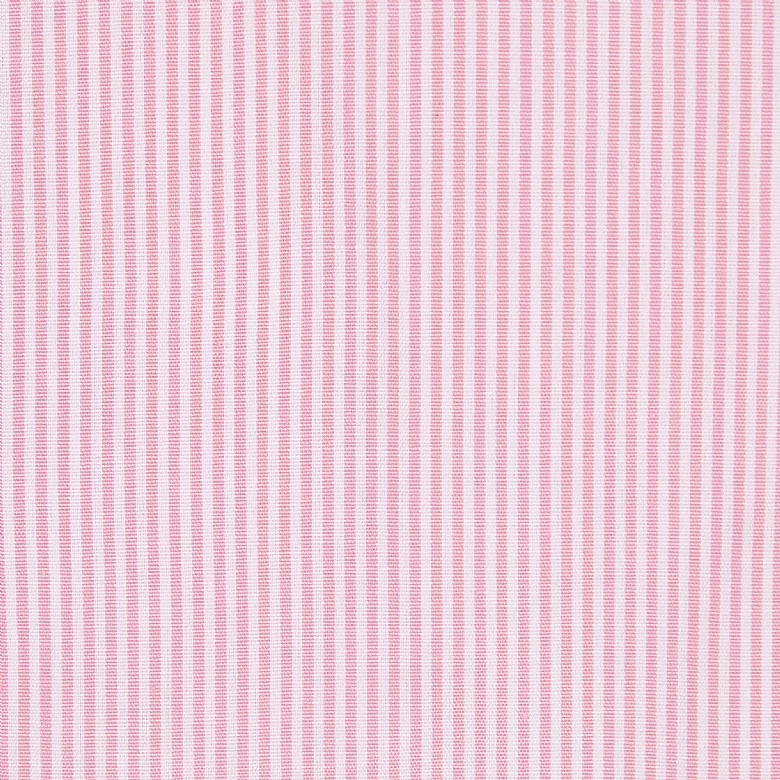 Pink Fine Stripe Double Cuff Classic Fit Shirt - Image 2