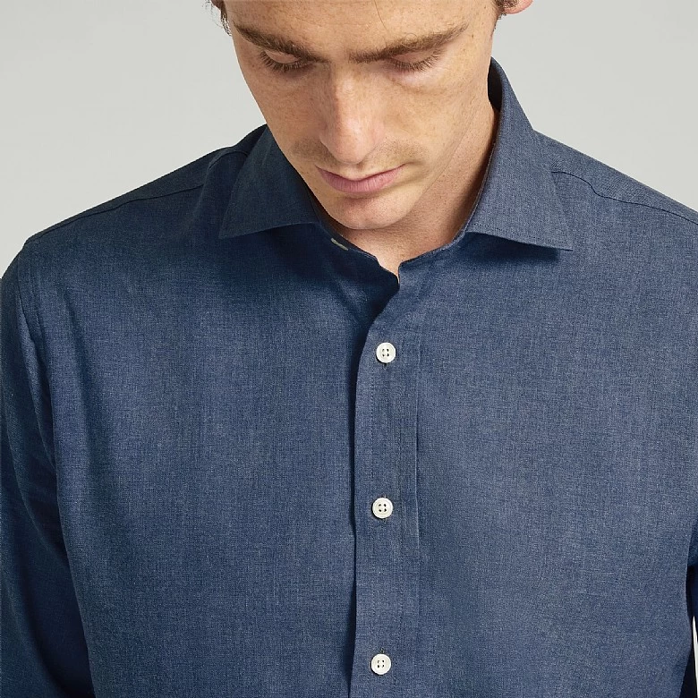 Mid Green Pure Cotton Casual Shirt - Image 11