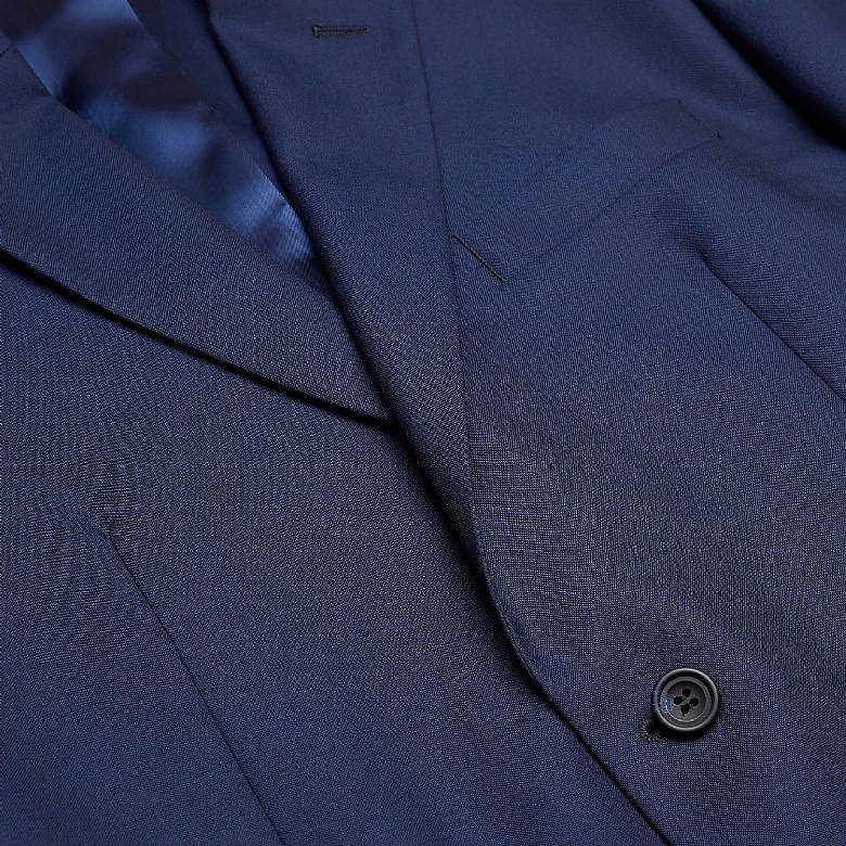 Light Navy Wool Suit - Image 4