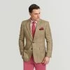 Sage Green Tweed Check Sports Jacket