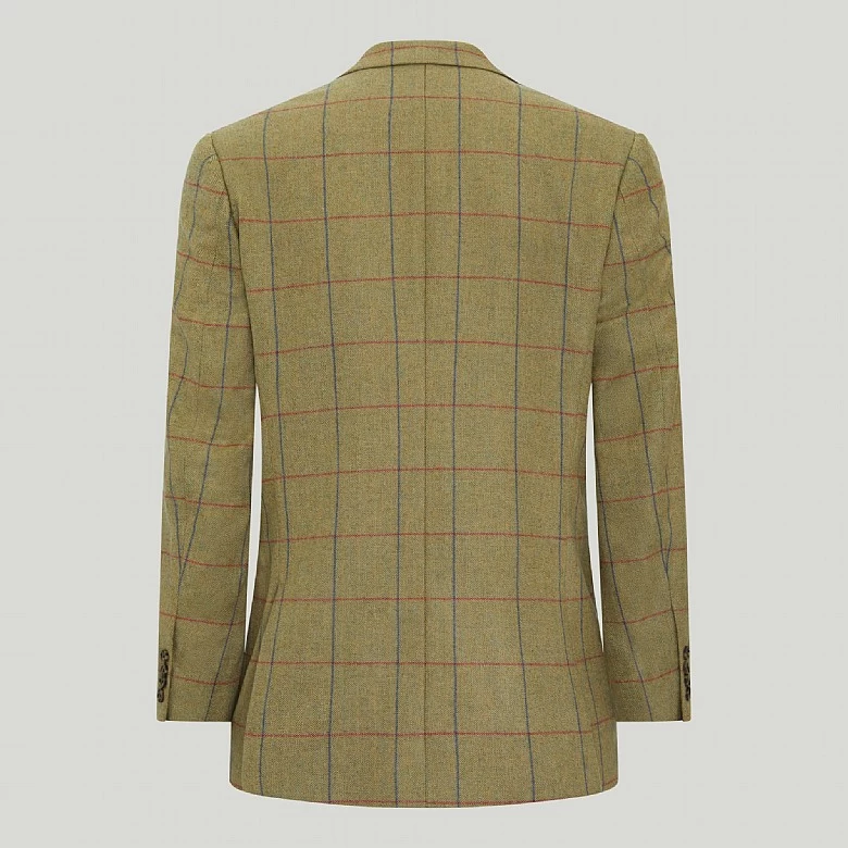 Sage Green Tweed Check Jacket - Image 4