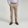 Beige Meyer Soft Cotton Chino