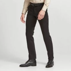 Black Meyer Soft Cotton Chino