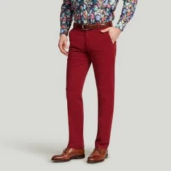 Red Roma Meyer Cotton Classic Trouser