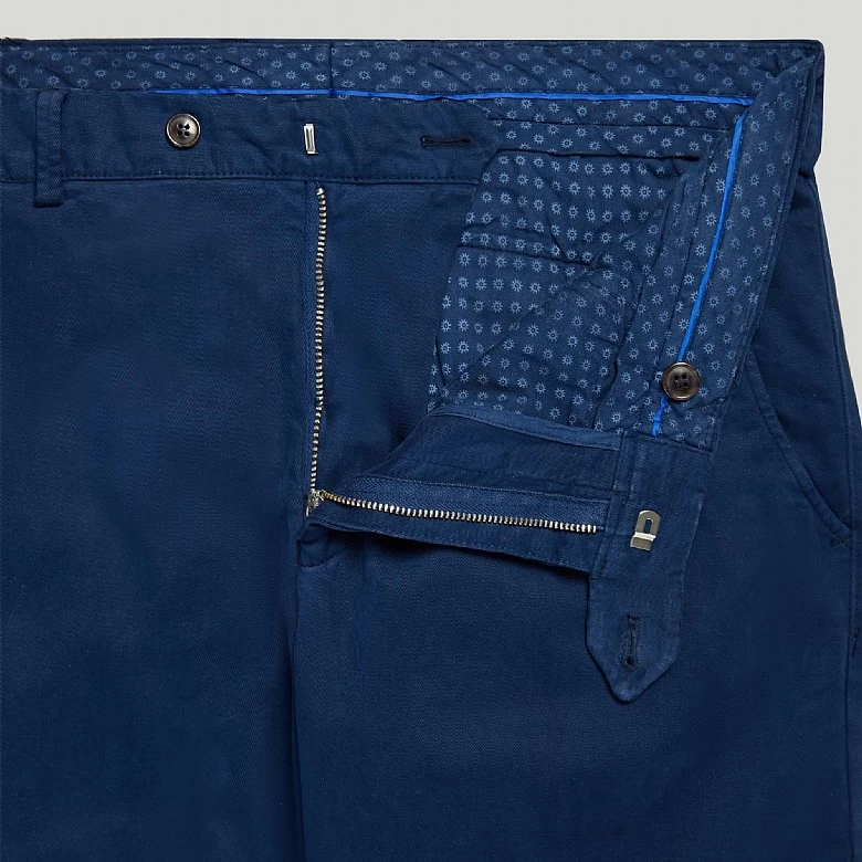 Dark Green Cotton Unfinished Trousers - Image 10