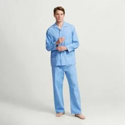 Pacific Blue Cotton Pyjama
