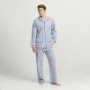 Blue Gingham Cotton Pyjama