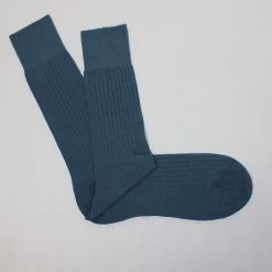 Blue Mist Wool Socks