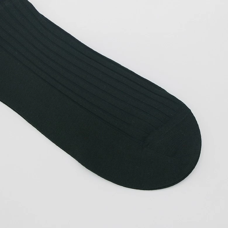 Bright Turquoise Cotton Sock - Image 2