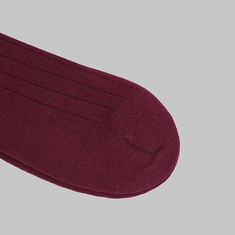 Red Cashmere Socks - Image 4