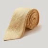Gold Silk Grenadine Tie