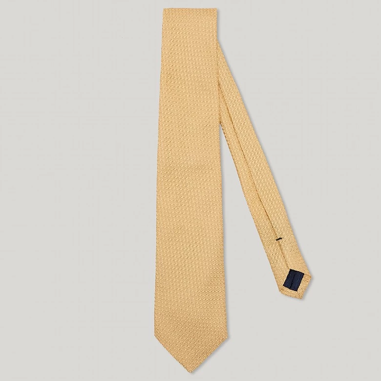 Bright Blue Silk Grenadine Tie - Image 9