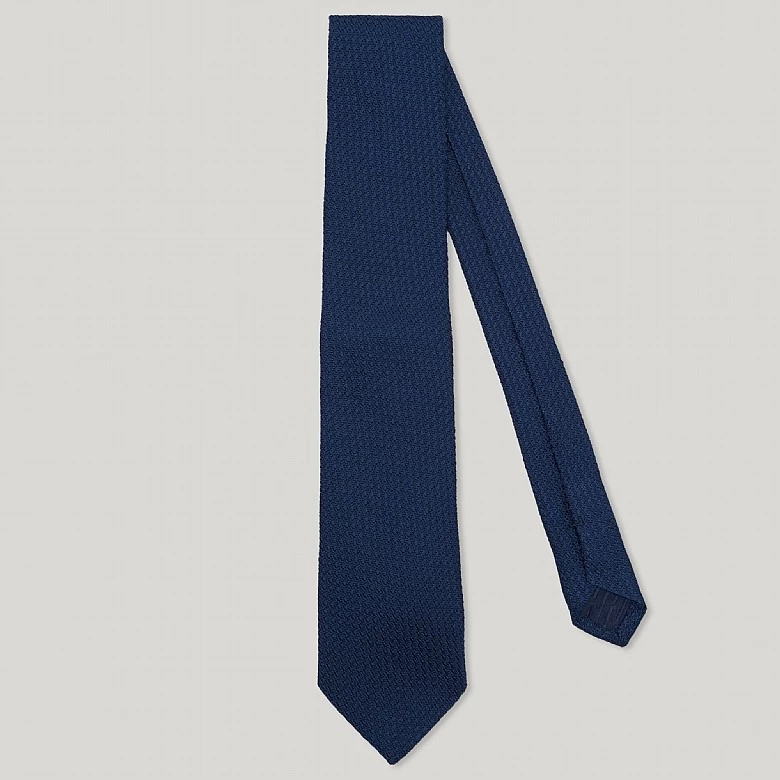 Black Silk Grenadine Tie - Image 12