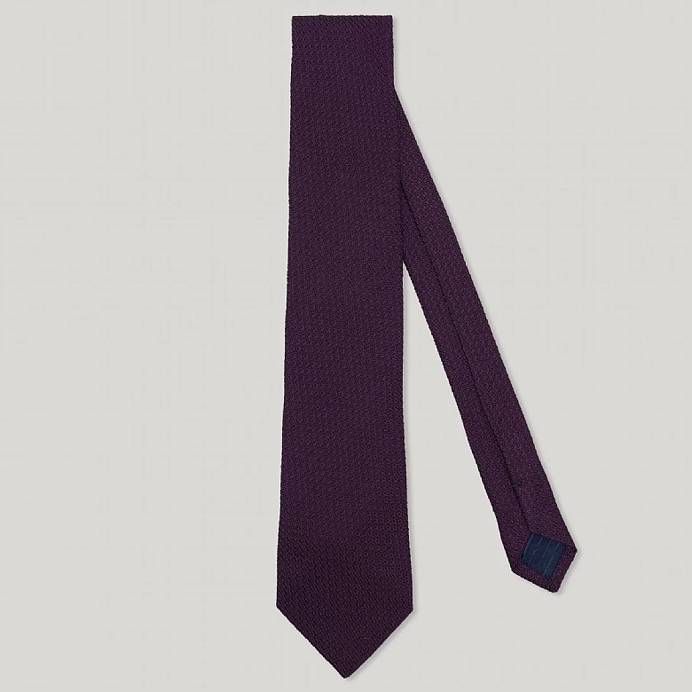 Black Silk Grenadine Tie - Image 15