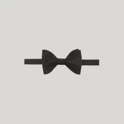 Black Barathea Bow Tie