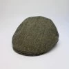 Dark Brown Harris Tweed Driver Cap