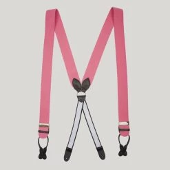 Pink Boxcloth Braces