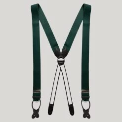 Green Boxcloth Braces