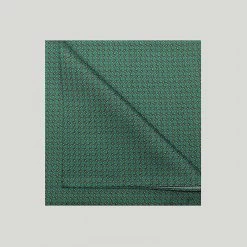 Green Stirrups Printed Silk Hank