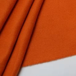 Orange Scottish Pure Cashmere Scarf